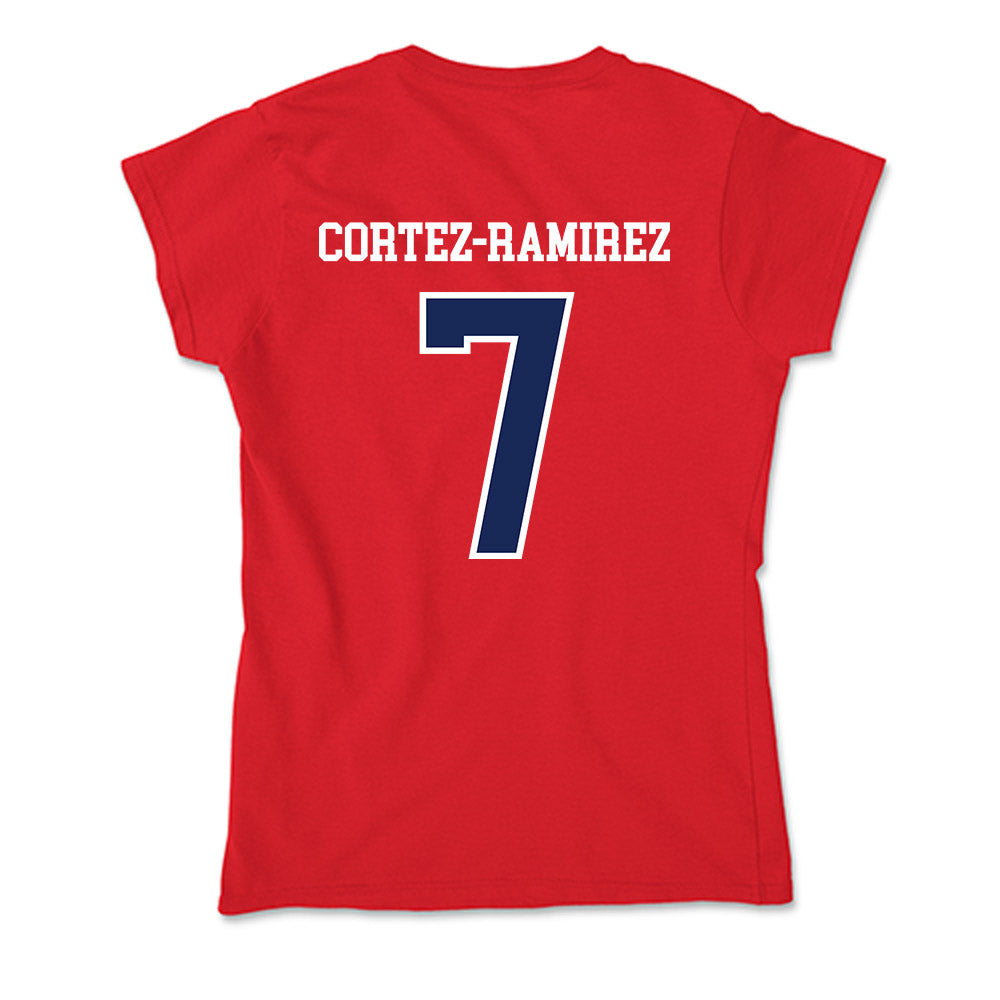 Arizona - NCAA Women's Soccer : Leilani Cortez-Ramirez - Soft Style Women’s T-Shirt-1