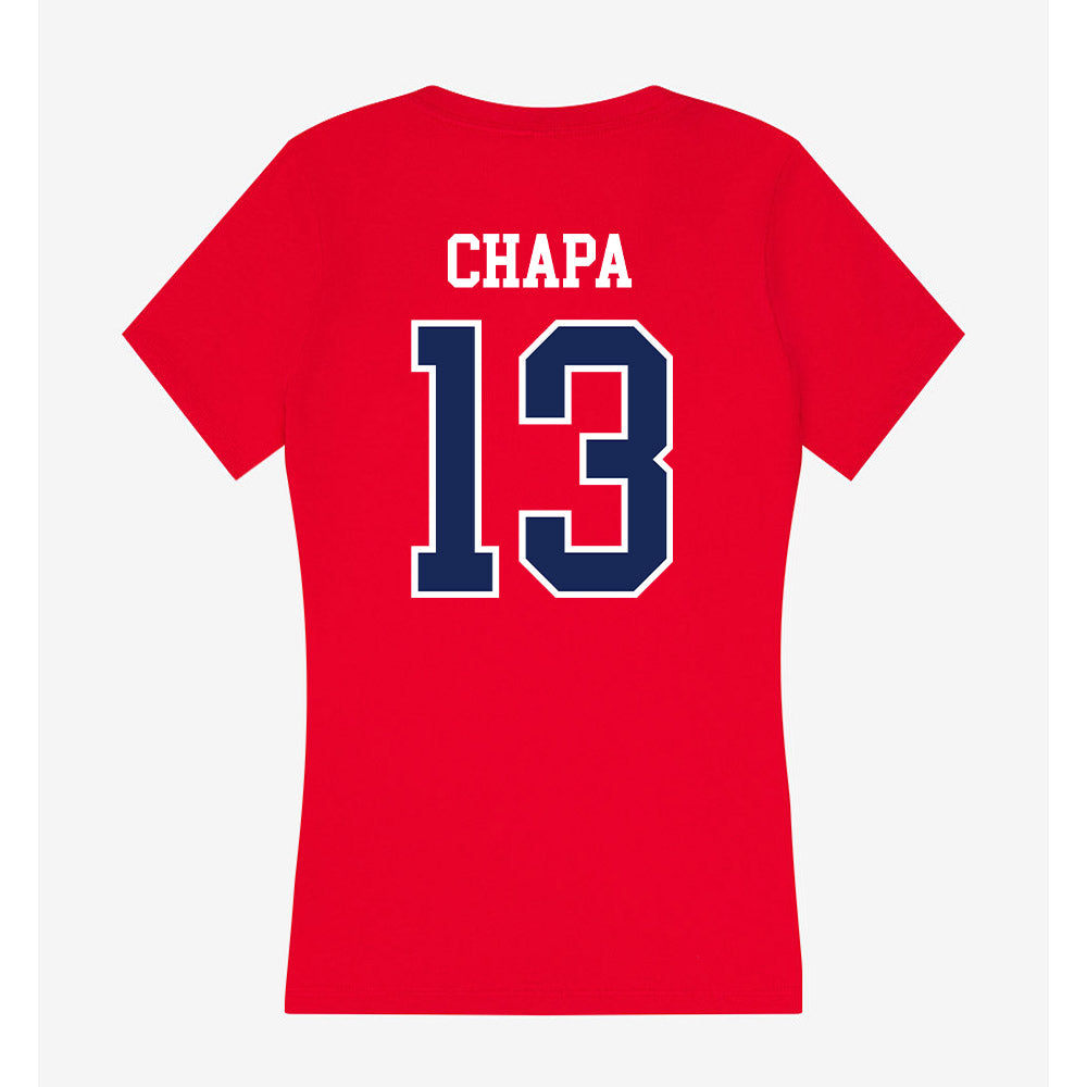 Arizona - NCAA Football : Cam Chapa - Women's V-Neck T-Shirt-1
