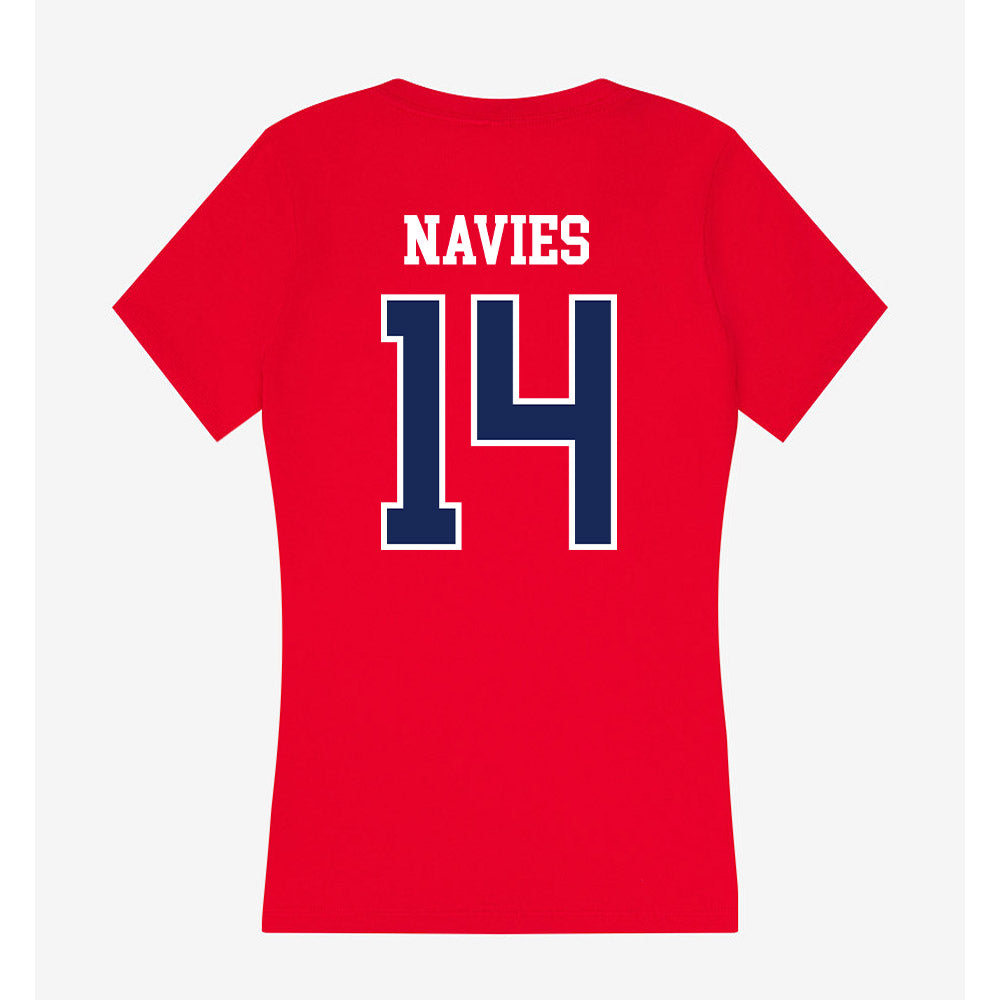 Arizona - NCAA Football : Hannibal Navies - Women's V-Neck T-Shirt-1