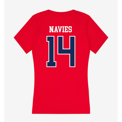 Arizona - NCAA Football : Hannibal Navies - Women's V-Neck T-Shirt-1