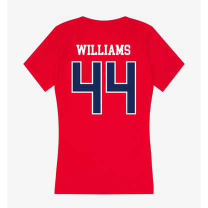 Arizona - NCAA Football : Prince Williams - Women's V-Neck T-Shirt-1