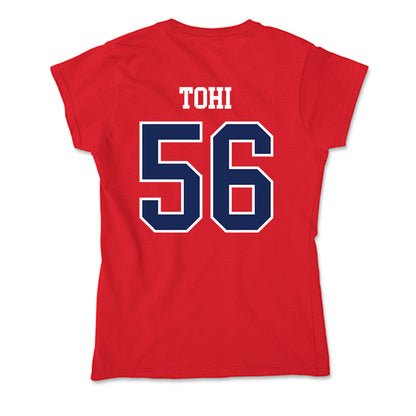 Arizona - NCAA Football : Sione Tohi - Soft Style Women’s T-Shirt-1