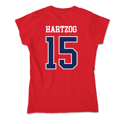 Arizona - NCAA Football : Malcolm Hartzog - Soft Style Women’s T-Shirt-1