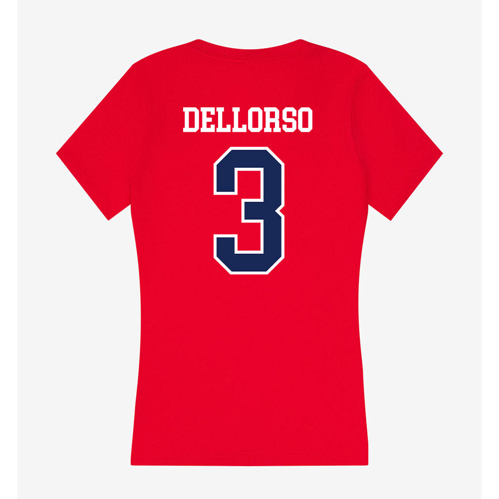 Arizona - NCAA Men's Basketball : Anthony DellOrso - Women's V-Neck T-Shirt-1