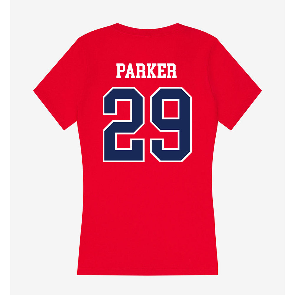 Arizona - NCAA Football : Jaden Parker - Women's V-Neck T-Shirt-1