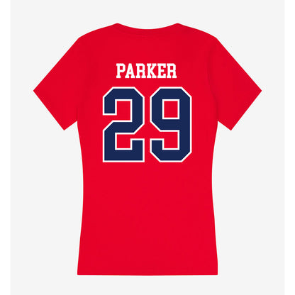 Arizona - NCAA Football : Jaden Parker - Women's V-Neck T-Shirt-1