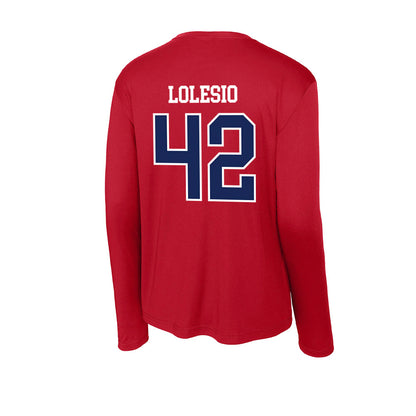Arizona - NCAA Football : Dominic Lolesio - Activewear Long Sleeve T-Shirt-1