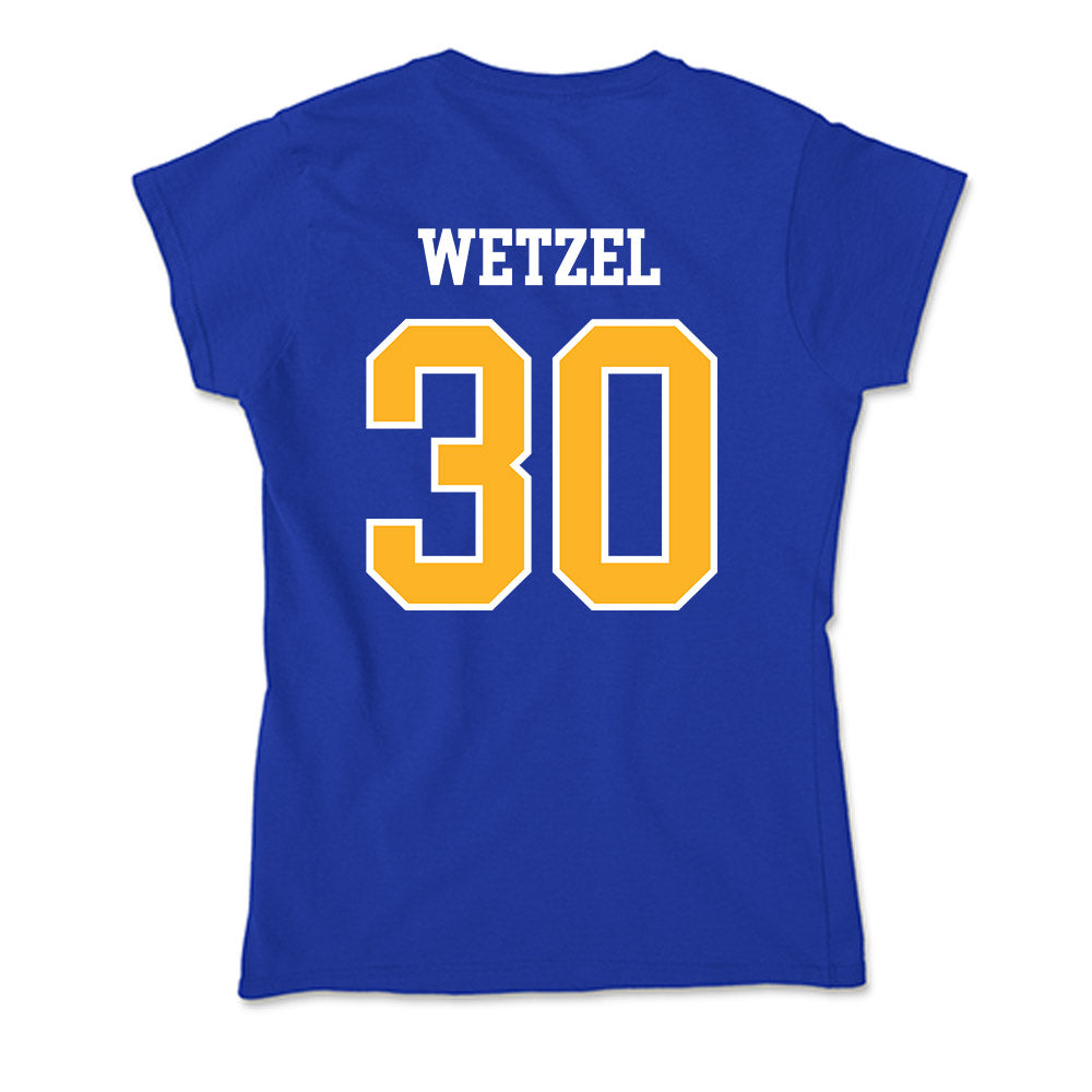 Pittsburgh - NCAA Football : John Wetzel - Soft Style Women’s T-Shirt-1
