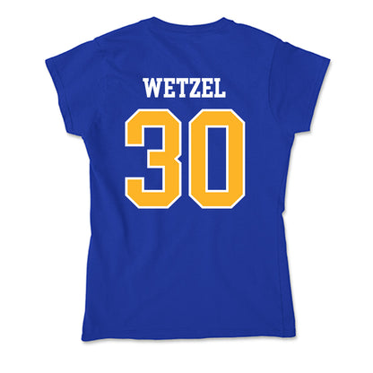 Pittsburgh - NCAA Football : John Wetzel - Soft Style Women’s T-Shirt-1