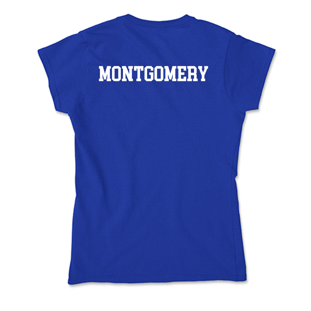 Pittsburgh - NCAA Men's Track & Field : josiah montgomery - Soft Style Women’s T-Shirt-1
