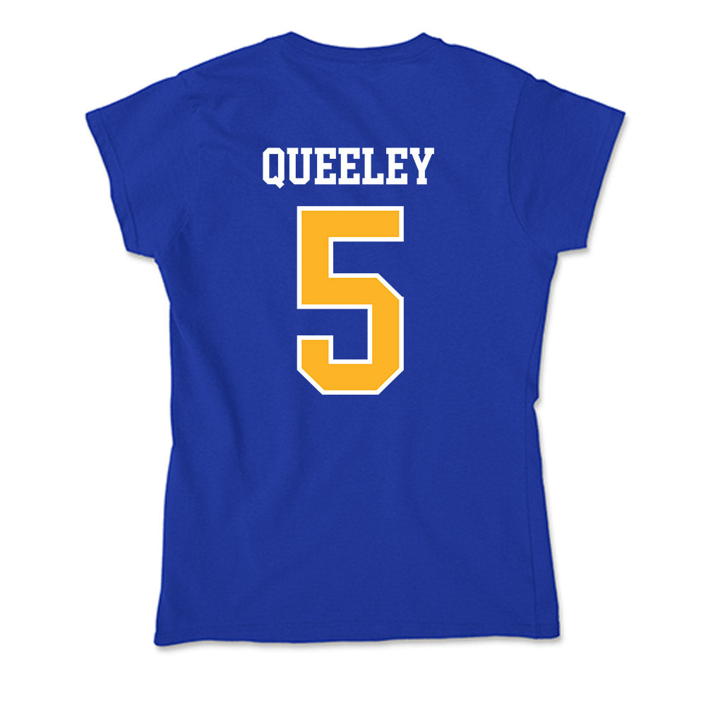 Pittsburgh - NCAA Women's Basketball : Jayda Queeley - Soft Style Women’s T-Shirt-1