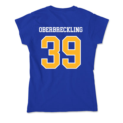Pittsburgh - NCAA Softball : Addison Oberbreckling - Soft Style Women’s T-Shirt-1