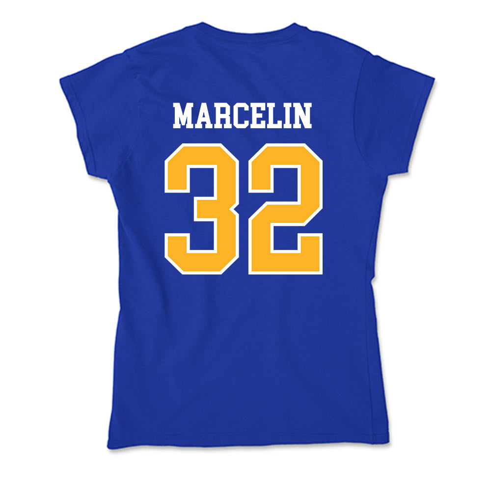 Pittsburgh - NCAA Football : Jeremiah Marcelin - Soft Style Women’s T-Shirt-1