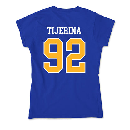 Pittsburgh - NCAA Football : Kaemon Tijerina - Soft Style Women’s T-Shirt-1