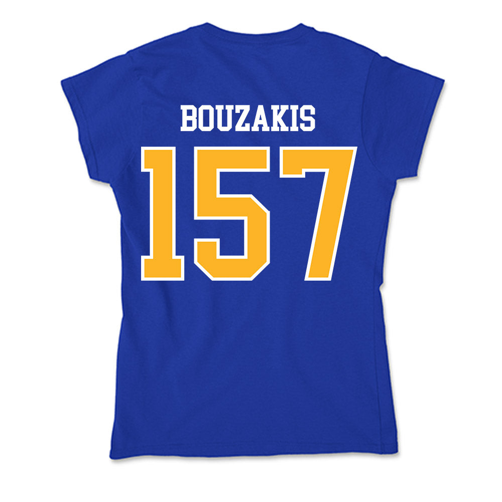 Pittsburgh - NCAA Wrestling : Vince Bouzakis - Soft Style Women’s T-Shirt-1