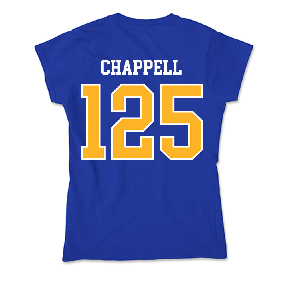 Pittsburgh - NCAA Wrestling : Tyler Chappell - Soft Style Women’s T-Shirt-1