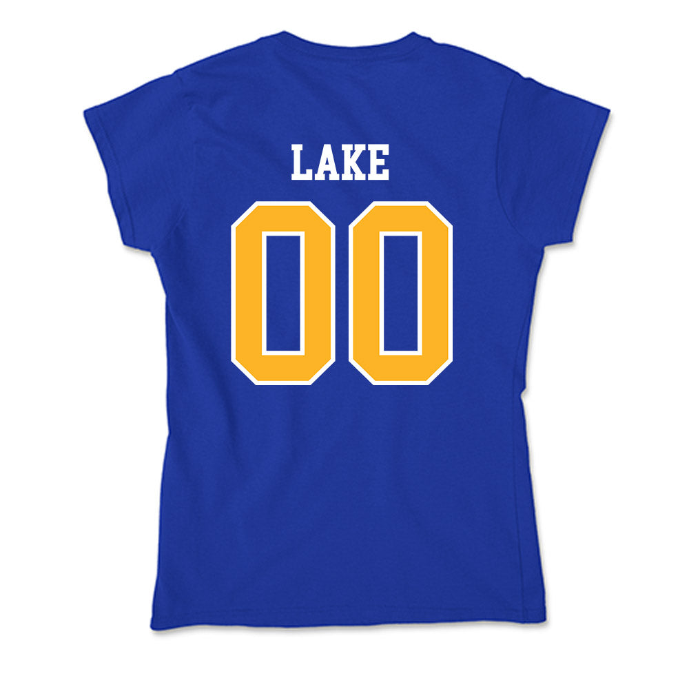 Pittsburgh - NCAA Baseball : Aaron Lake - Soft Style Women’s T-Shirt-1