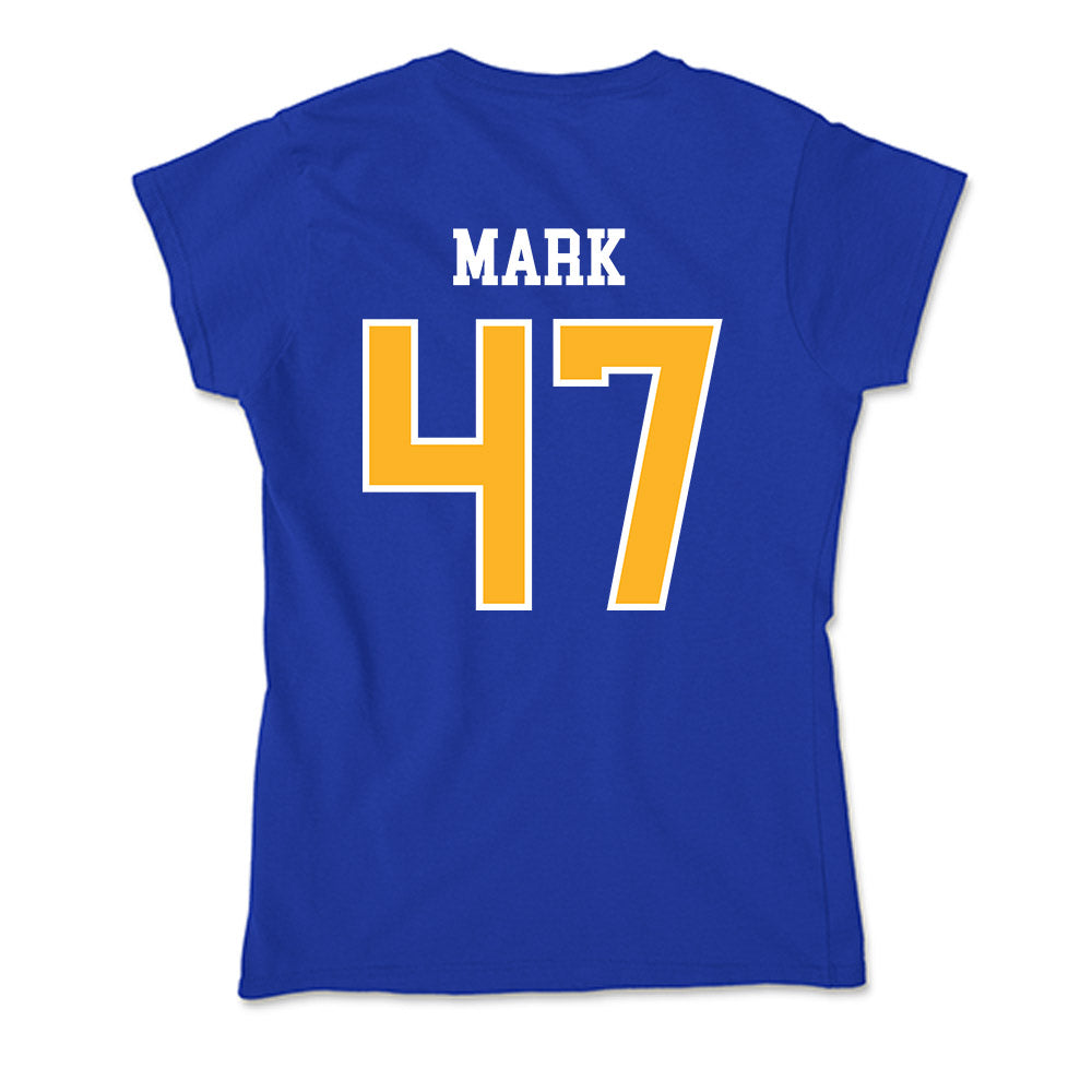 Pittsburgh - NCAA Football : Jaxson Mark - Soft Style Women’s T-Shirt-1