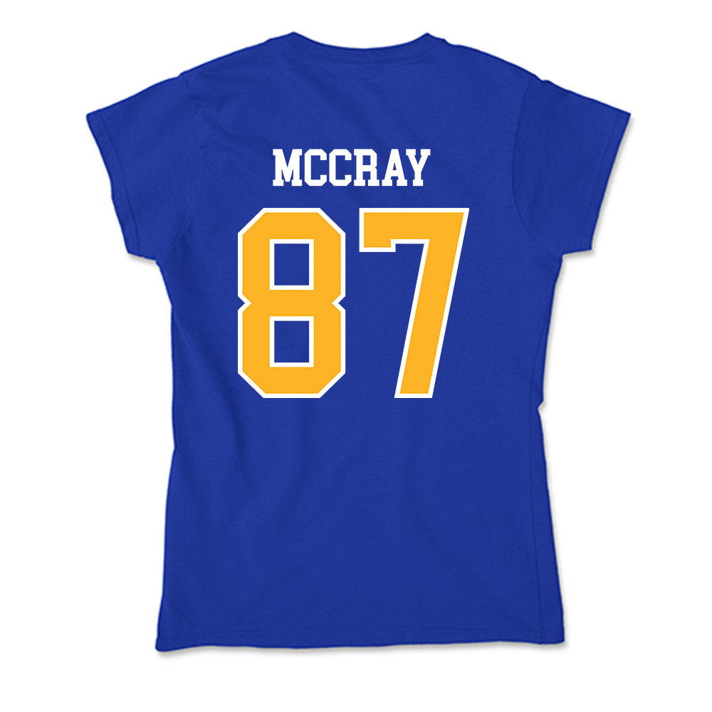 Pittsburgh - NCAA Football : Demetrice McCray - Soft Style Women’s T-Shirt-1