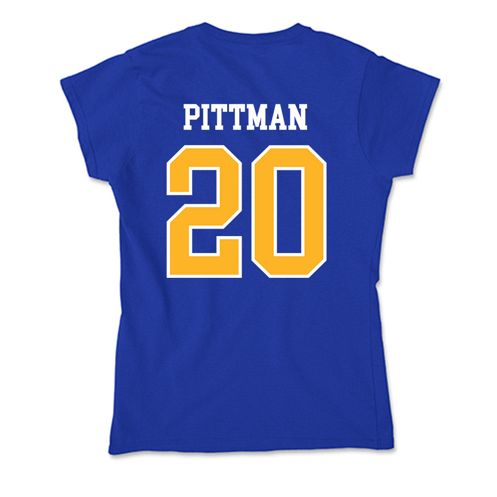 Pittsburgh - NCAA Football : Joshua Pittman - Soft Style Women’s T-Shirt-1
