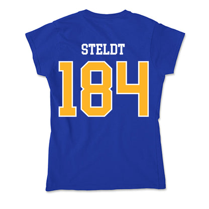 Pittsburgh - NCAA Wrestling : Tristan Steldt - Soft Style Women’s T-Shirt-1