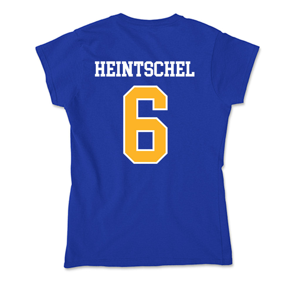 Pittsburgh - NCAA Football : Mason Heintschel - Soft Style Women’s T-Shirt-1