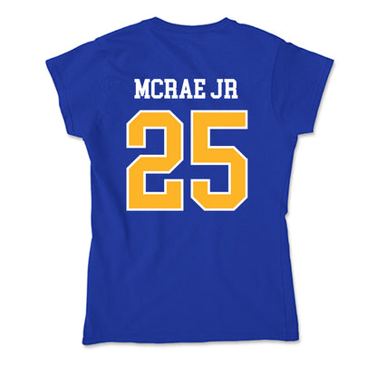 Pittsburgh - NCAA Football : Kentrail McRae Jr - Soft Style Women’s T-Shirt-1