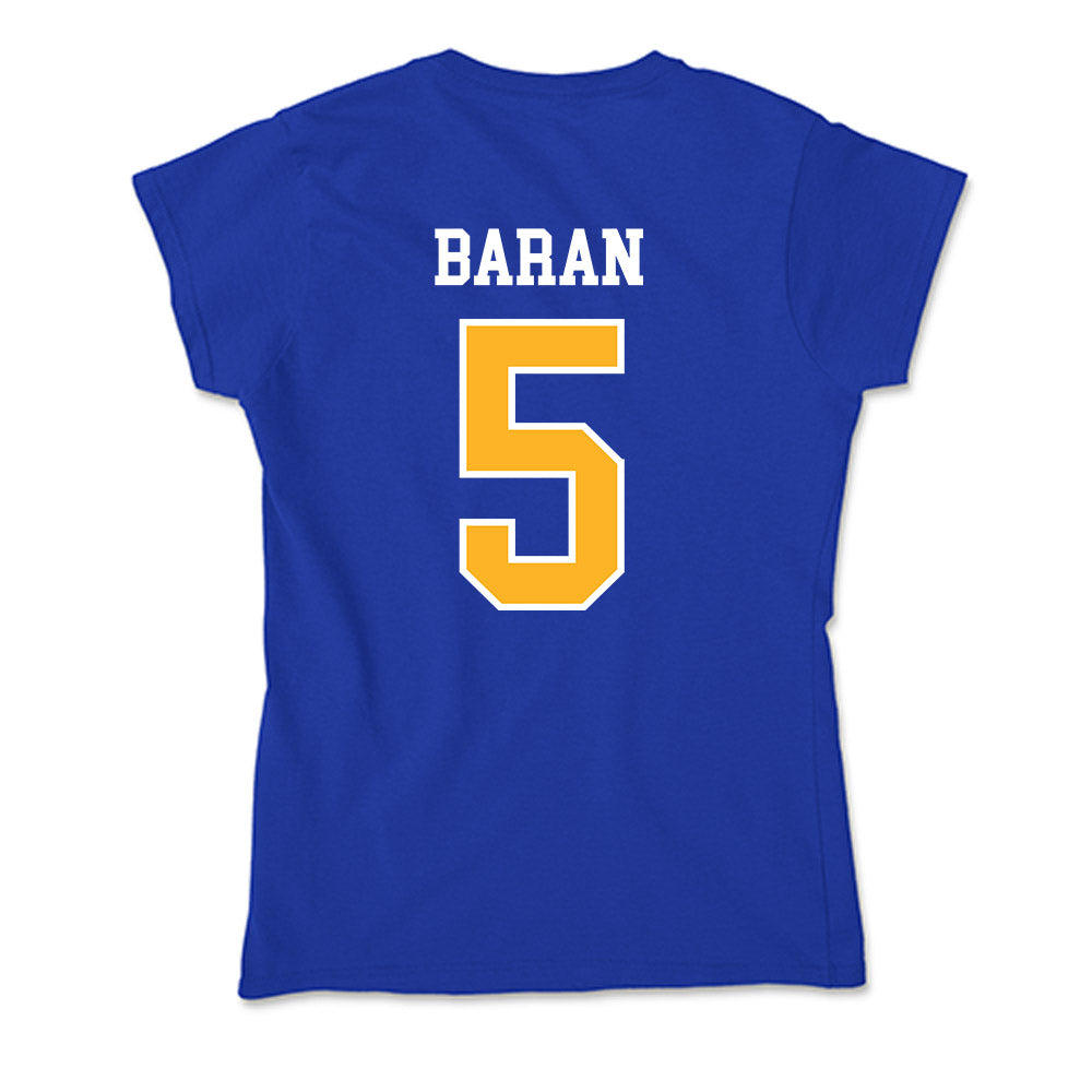 Pittsburgh - NCAA Baseball : Joey Baran - Soft Style Women’s T-Shirt-1