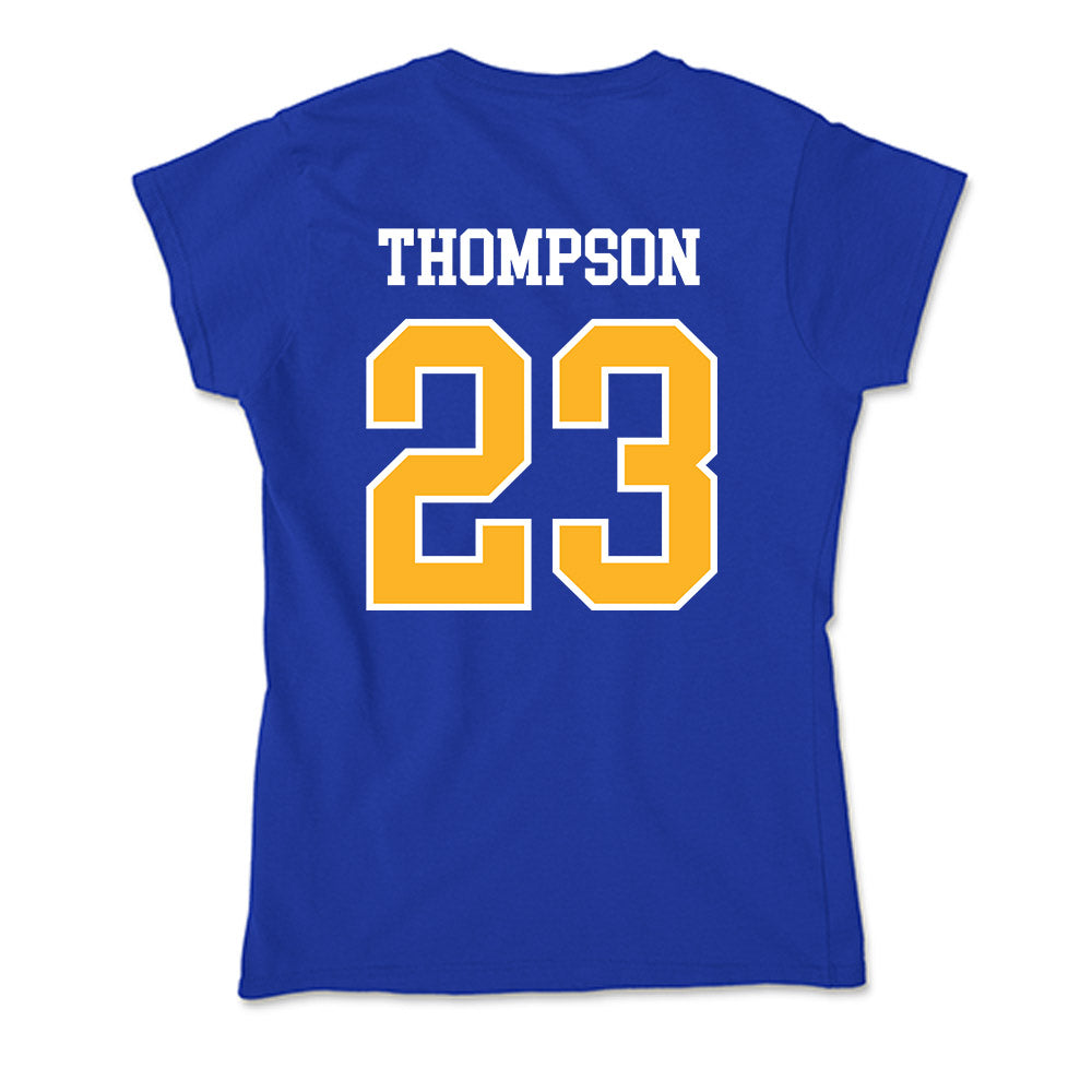 Pittsburgh - NCAA Football : Kanye Thompson - Soft Style Women’s T-Shirt-1