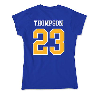 Pittsburgh - NCAA Football : Kanye Thompson - Soft Style Women’s T-Shirt-1