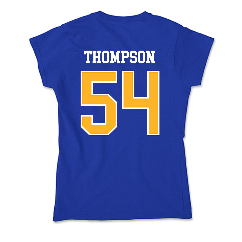 Pittsburgh - NCAA Football : Justin Thompson - Soft Style Women’s T-Shirt-1