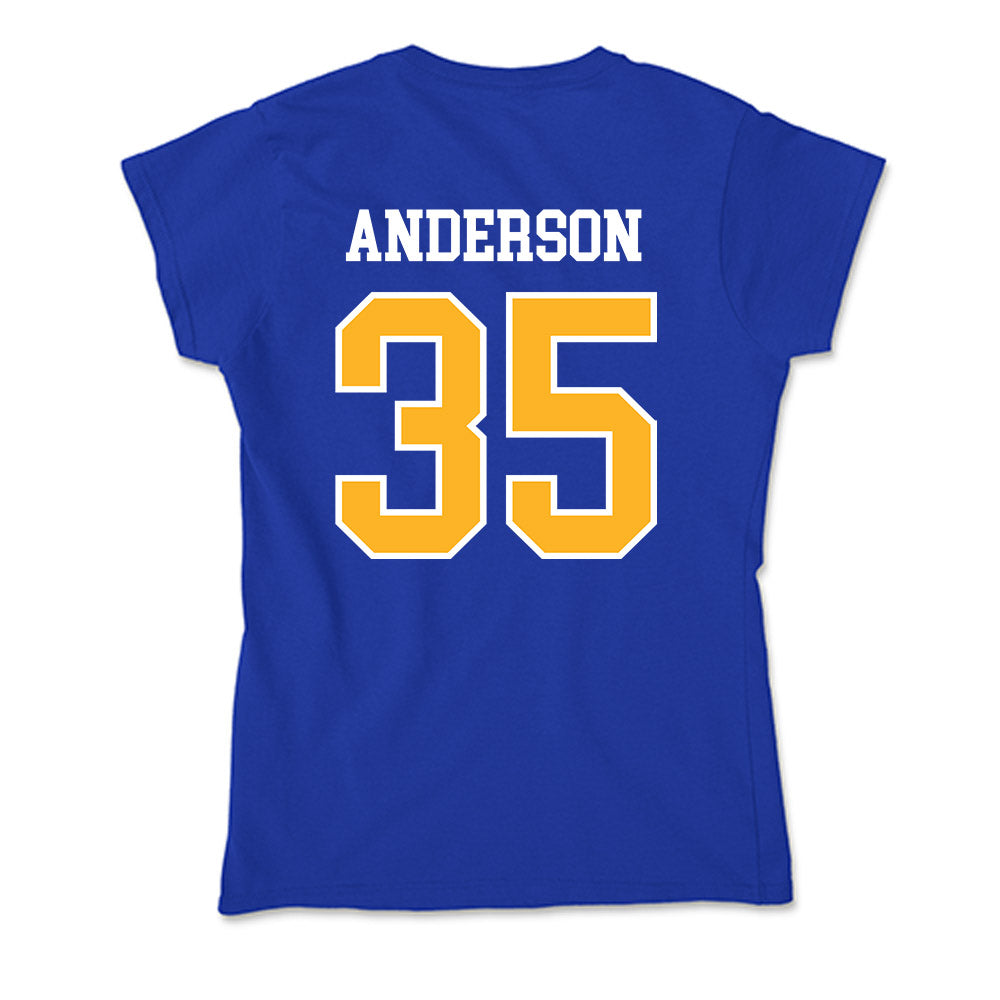 Pittsburgh - NCAA Football : Julian "JuJu" Anderson - Soft Style Women’s T-Shirt-1