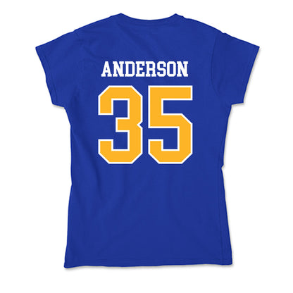 Pittsburgh - NCAA Football : Julian "JuJu" Anderson - Soft Style Women’s T-Shirt-1