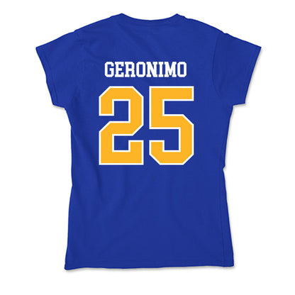 Pittsburgh - NCAA Softball : Cyara Geronimo - Soft Style Women’s T-Shirt-1