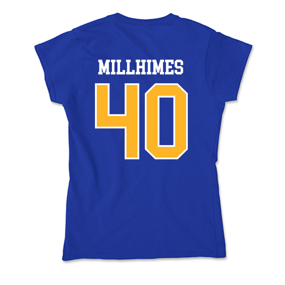 Pittsburgh - NCAA Football : Ty Millhimes - Soft Style Women’s T-Shirt-1