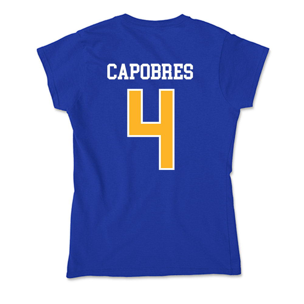 Pittsburgh - NCAA Women's Lacrosse : Anna Capobres - Soft Style Women’s T-Shirt-1