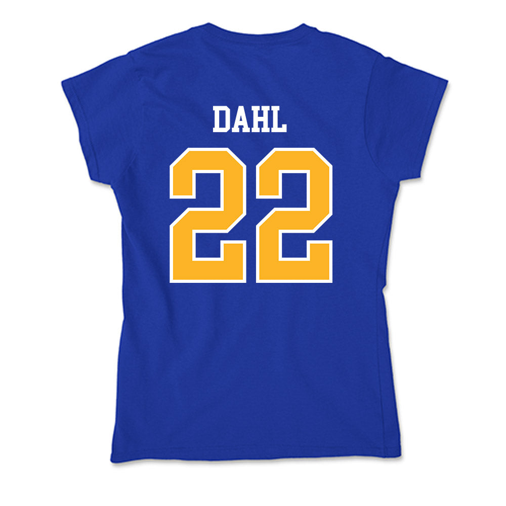 Pittsburgh - NCAA Men's Soccer : Lasse Dahl - Soft Style Women’s T-Shirt-1
