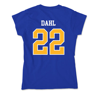 Pittsburgh - NCAA Men's Soccer : Lasse Dahl - Soft Style Women’s T-Shirt-1