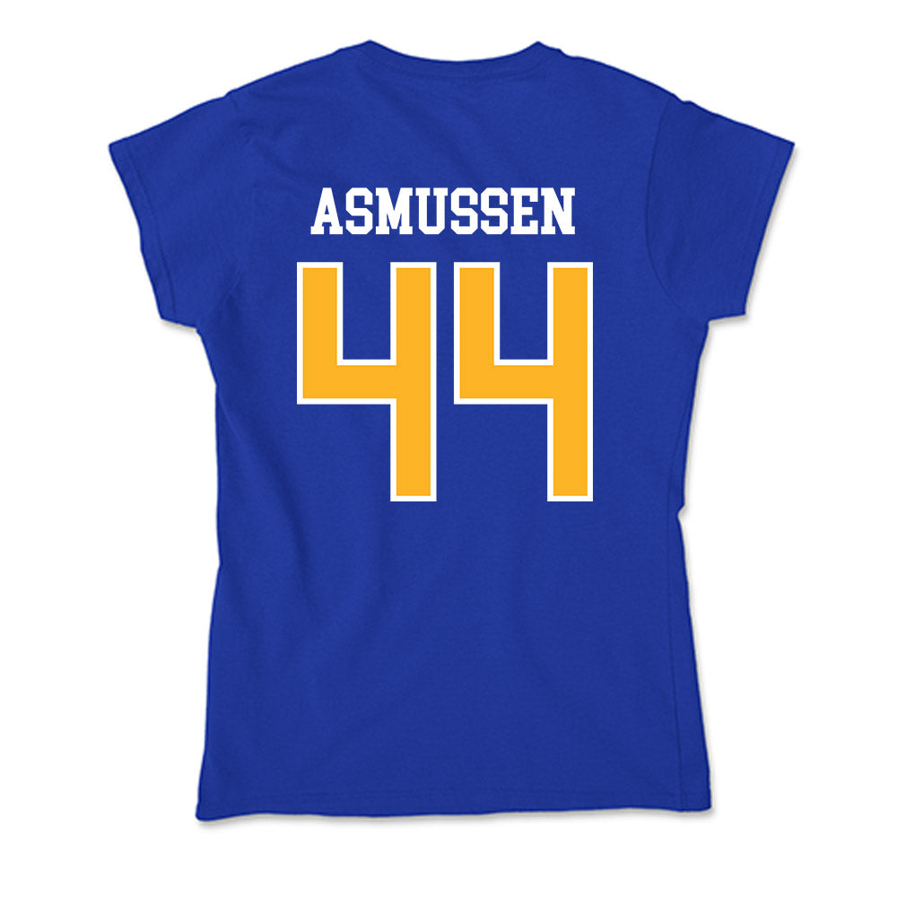 Pittsburgh - NCAA Baseball : Benjamin Asmussen - Soft Style Women’s T-Shirt-1