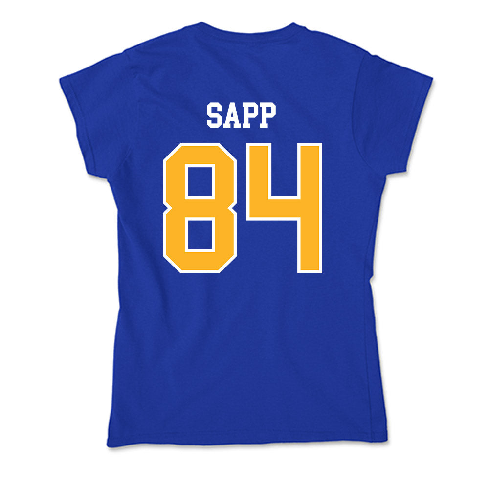 Pittsburgh - NCAA Football : Cam Sapp - Soft Style Women’s T-Shirt-1