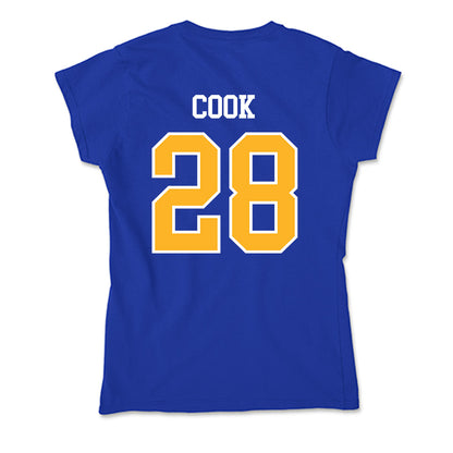 Pittsburgh - NCAA Football : Justin Cook - Soft Style Women’s T-Shirt-1