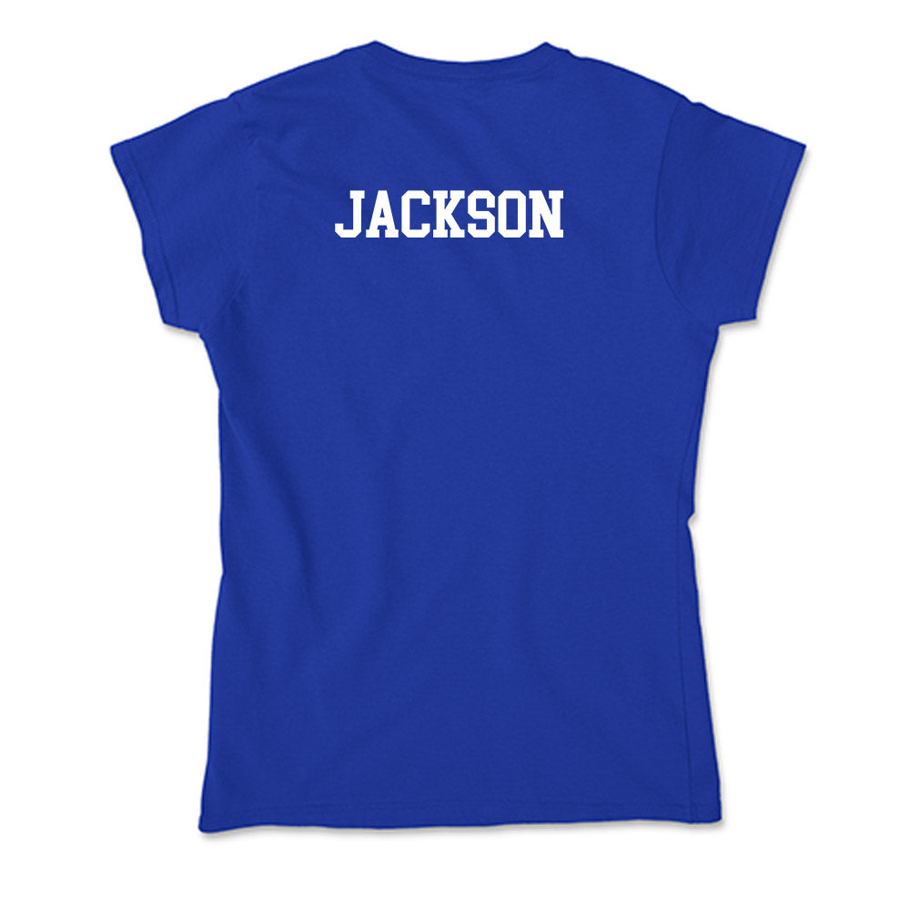 Pittsburgh - NCAA Women's Track & Field : Jaelyn Jackson - Soft Style Women’s T-Shirt-1