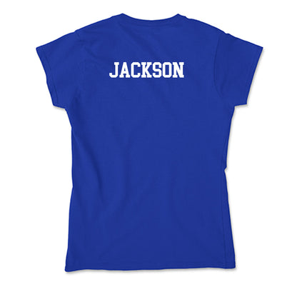 Pittsburgh - NCAA Women's Track & Field : Jaelyn Jackson - Soft Style Women’s T-Shirt-1