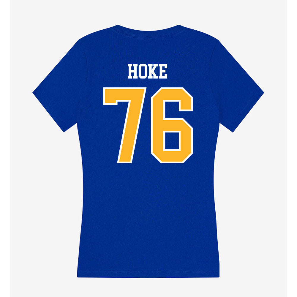 Pittsburgh - NCAA Football : Lincoln Hoke - Women's V-Neck T-Shirt-1