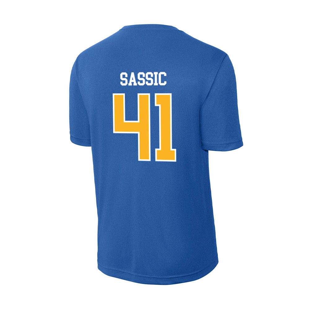 Pittsburgh - NCAA Football : Jake Sassic - Activewear T-Shirt-1