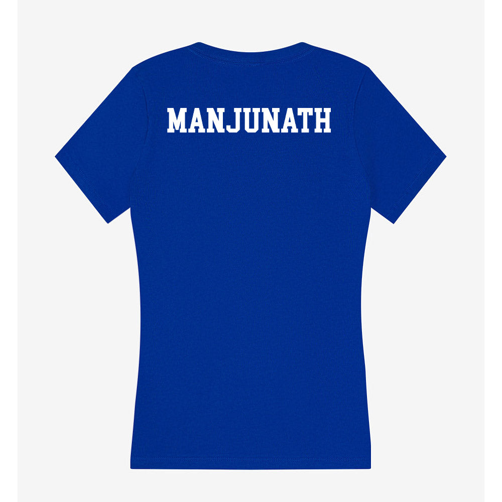 Pittsburgh - NCAA Cheerleading : Arjun Manjunath - Women's V-Neck T-Shirt-1