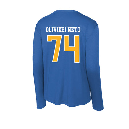 Pittsburgh - NCAA Football : Ernesto Olivieri Neto - Activewear Long Sleeve T-Shirt-1