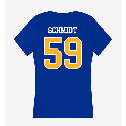 Pittsburgh - NCAA Football : Justin Schmidt - Women's V-Neck T-Shirt-1