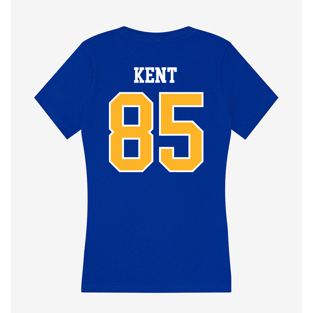 Pittsburgh - NCAA Football : Carson Kent - Women's V-Neck T-Shirt-1