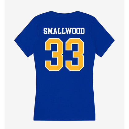 Pittsburgh - NCAA Women's Volleyball : Jessica Smallwood - Women's V-Neck T-Shirt-1